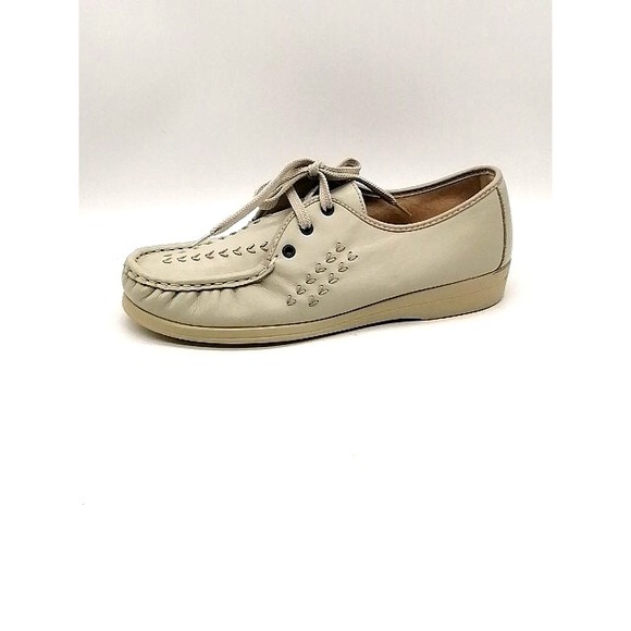 Soft Spots Oxfords Womens Bonnie Ivory 10.5 Walking Work Shoe Comfort Casual USA - Picture 1 of 10